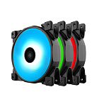 Картинка Кулер для корпуса PCCooler Halo RGB 3 Kit