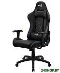Картинка Кресло AeroCool AC110 AIR (черный/синий)