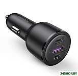 Картинка Автомобильное зарядное UGREEN CD239 20467 Black