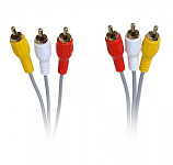 Картинка Кабель SmartBuy KA-231 (3xRCA / 3xRCA) (1,8 м)