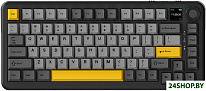 AK820 Max Plus (черный/серый/желтый, Ajazz Avocado)