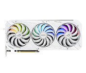 Картинка Видеокарта ASUS ROG Strix GeForce RTX 3080 V2 White OC Edition 10GB GDDR6X