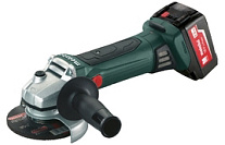 Картинка Угловая шлифовальная машина Metabo W 18 LTX 125 Quick (602174610)
