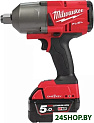 Ударный гайковерт Milwaukee M18 ONEFHIWF34-502X Fuel 4933459730 (с 2-мя АКБ, кейс)