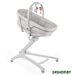 Картинка Детская кровать-трансформер Chicco Baby Hug 4 в 1 (glacial)