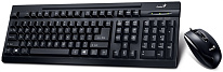 Картинка Клавиатура и мышь Genius KM-125 Black