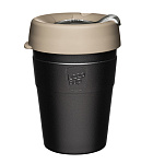 Картинка Термокружка KeepCup Thermal M Umbra 340мл (черный/бежевый)
