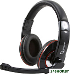 Картинка Наушники с микрофоном GEMBIRD MHS-780 (черный)