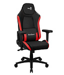 Картинка Кресло AeroCool Crown Leatherette (черный/красный)