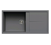 Картинка Кухонная мойка Elleci Unico 480 M73 Titanium