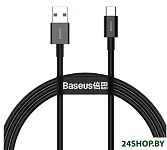 Картинка Кабель Baseus CATYS-A01 USB Type-A - USB Type-C (2 м, черный)