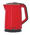 Картинка Электрочайник Willmark WEK-2012PS (красный/черный)