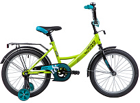 Картинка Детский велосипед NOVATRACK Vector 18 (183VECTOR.GN9) (салатовый)