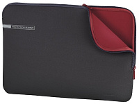 Картинка Чехол для ноутбука Hama Neoprene Sleeve 13.3 (серый/красный) (00101549)
