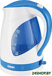 Картинка Электрочайник BBK EK1700P (бело/голубой)