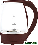 Картинка Электрочайник ЭлБЭТ EK 1.8-01G (коричневый)