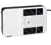 Картинка Источник бесперебойного питания Legrand Keor multiplug 600 VA 310081