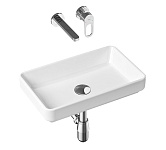 Картинка Умывальник Lavinia Boho Bathroom 21510155 (раковина, смеситель, сифон, клапан)