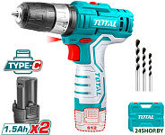 TIDLI12328 (с 2-мя АКБ, кейс, набор оснастки)