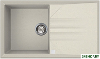 Картинка Кухонная мойка Elleci Tekno 400 Bianco Antico 62