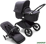 Fox 3 (2 в 1, mineral black/black washed)