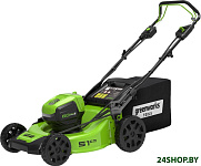 Картинка Колёсная газонокосилка Greenworks GD60LM51SPK4 (c 1-м АКБ 4 Ah)