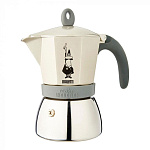Картинка Гейзерная кофеварка Bialetti Moka Induction Express Light Gold (3 порции)