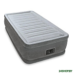 Картинка Надувная односпальная кровать-матрас INTEX 64412 Comfort-Plush Elevated Airbed