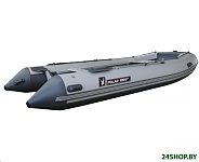 Картинка Лодка Polar Bird Eagle PB-400E ПБ11 стеклокомпозит (серый/белый)