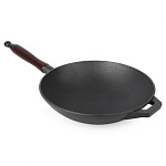 Картинка Сковорода-вок REGENT Ferro 30 см арт. 93-FE-7-30/4607000570043