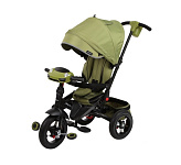 Картинка Детский велосипед Moby Kids Leader 360° 12x10 AIR (оливковый)