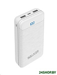 Картинка Внешний аккумулятор Walker WB-525 20000 mAh (белый)