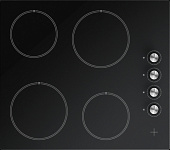 Картинка Электрическая варочная панель KUCHE CMK 640 B (черная)