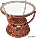 Стол TetChair Andrea D60х50см Pecan Washed (античный орех)