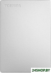 Картинка Внешний накопитель Toshiba Canvio Slim HDTD310ES3DA 1TB (серебристый)
