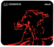 Картинка Коврик для мыши ASUS Cerberus Mat Mini (черный/красный)