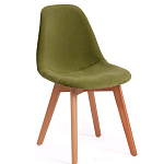 Картинка Стул TetChair CINDY SOFT mod. C1021F1 (зеленый/натуральный)