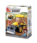 Картинка Конструктор Sluban Строительная техника M38-B0377D Бульдозер