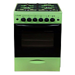 Картинка Кухонная плита Лысьва ЭГ 401 МС-2у (без крышки, решетка чугун, зеленый)