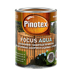 Картинка Пропитка Pinotex Focus Aqua 0.75 л (палисандр)
