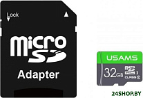 Картинка Карта памяти USAMS US-ZB118 32Gb (с адаптером)