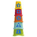 Картинка Пирамидка Chicco Stacking Cups 2 в 1 (00009373000000)