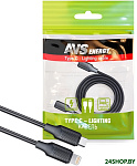 TC-LI01 USB Type C - Lighting (1 м, черный)
