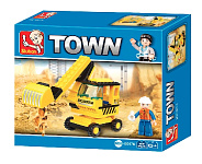 Картинка Конструктор Sluban M38-B0176 Экскаватор