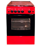 Картинка Газовая плита Лысьва ГП 400 МС-2у (стеклянная крышка) (вишнёвый)