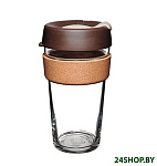Картинка Многоразовый стакан KeepCup Brew Cork L Nitro 454мл (графит)