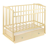 Картинка Детская кроватка VDK Magico Mini Кр1-04м (слоновая кость)