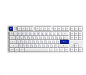 Картинка Клавиатура Akko 5087S White & Blue (Akko CS Jelly Pink)
