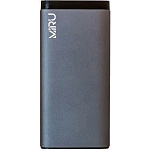 Картинка Портативное зарядное устройство Miru LP-3004 (серый)