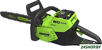 Картинка Цепная пила Greenworks GD60CS40 DigiPro (без аккумулятора в комплекте)